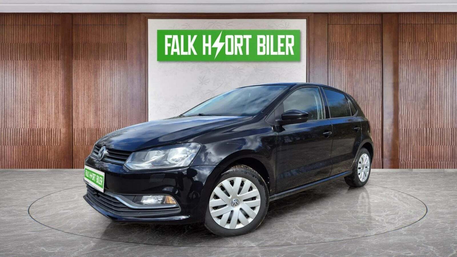 Sort VW Polo fra 2017