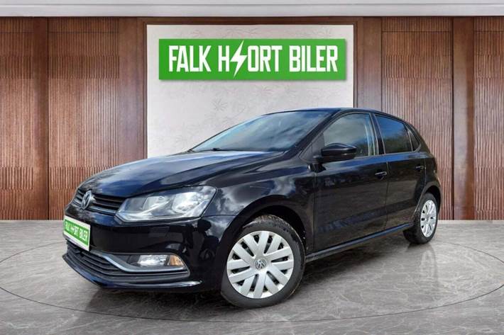 Sort VW Polo fra 2017