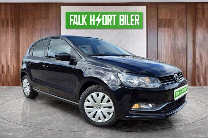 Sort VW Polo fra 2017