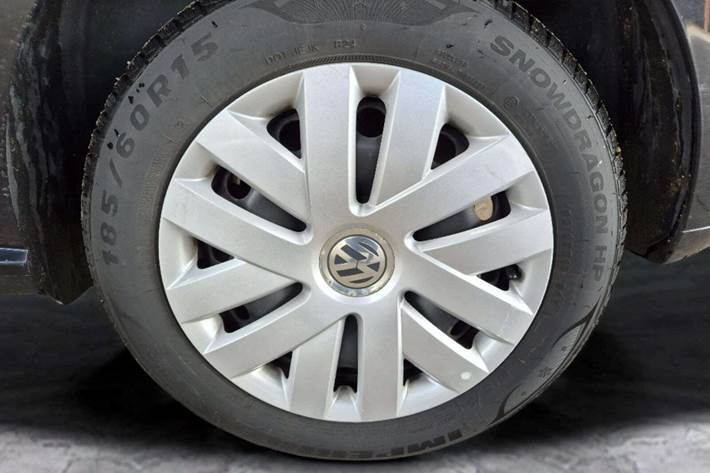 Sort VW Polo fra 2017