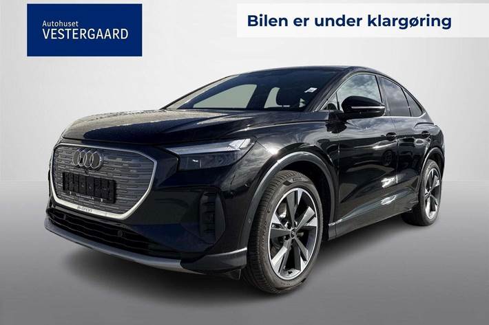 Sort Audi Q4 e-tron fra 2022