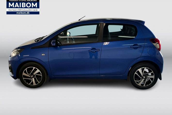 Blå Peugeot 108 fra 2019
