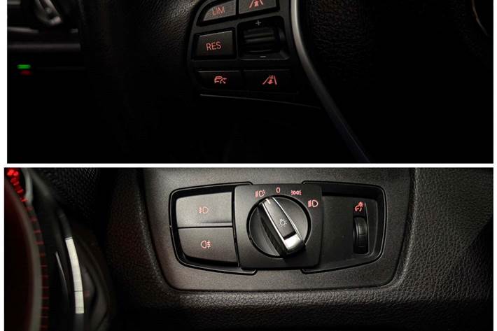 Grå BMW 420d fra 2020