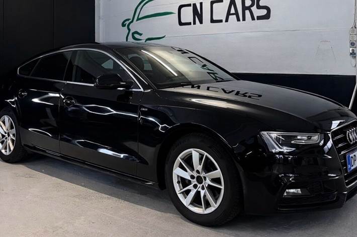 Sort Audi A5 fra 2016