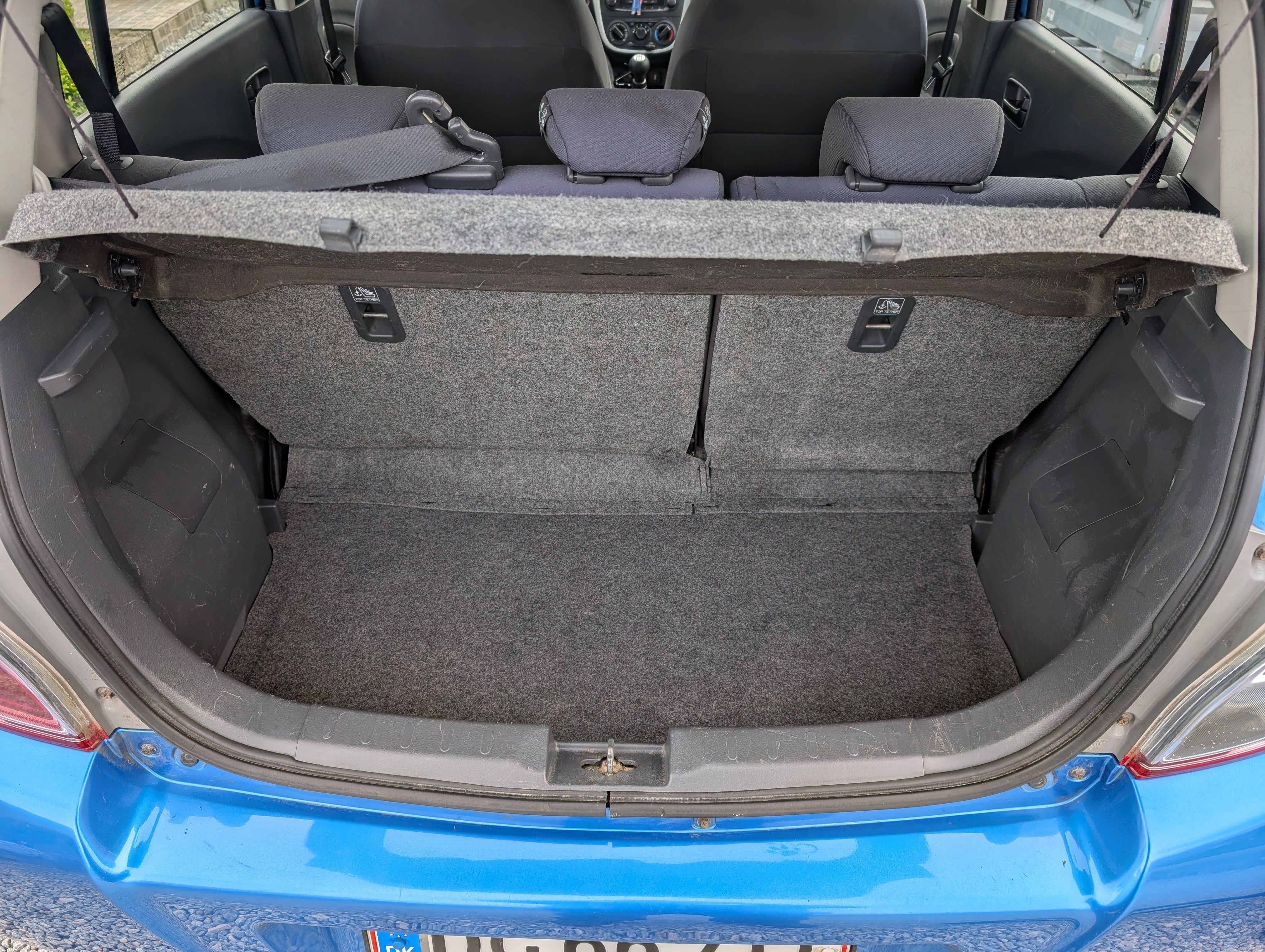 Blå Suzuki Celerio fra 2015