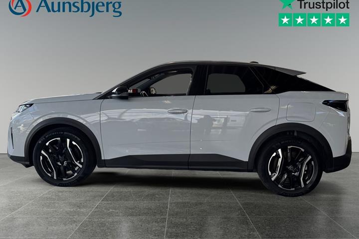 Hvid Peugeot e-3008 fra 2024