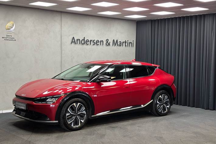 Rød Kia EV6 fra 2021