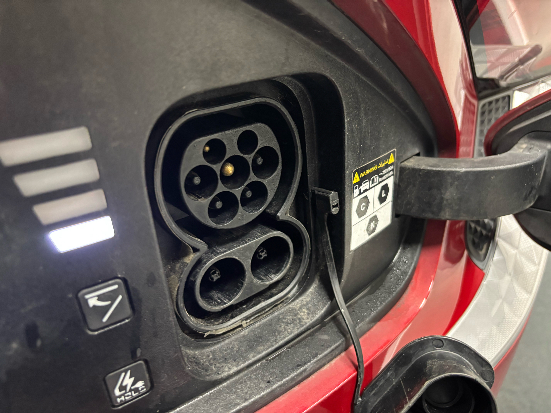 Rød Kia EV6 fra 2021