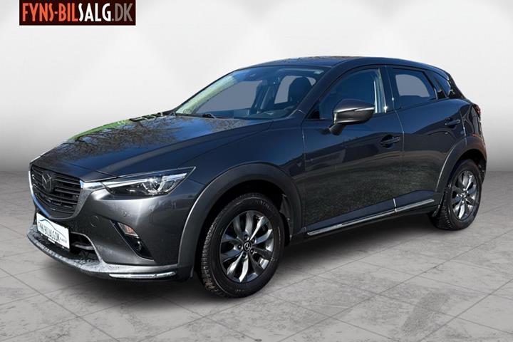 Sort Mazda CX-3 fra 2019 set udefra