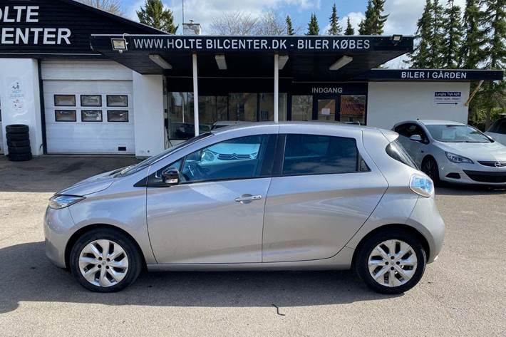Sølv Renault Zoe fra 2014