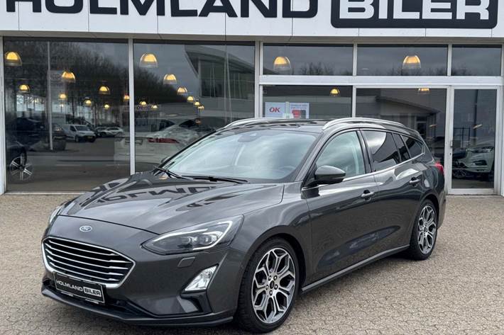 Grå Ford Focus fra 2018