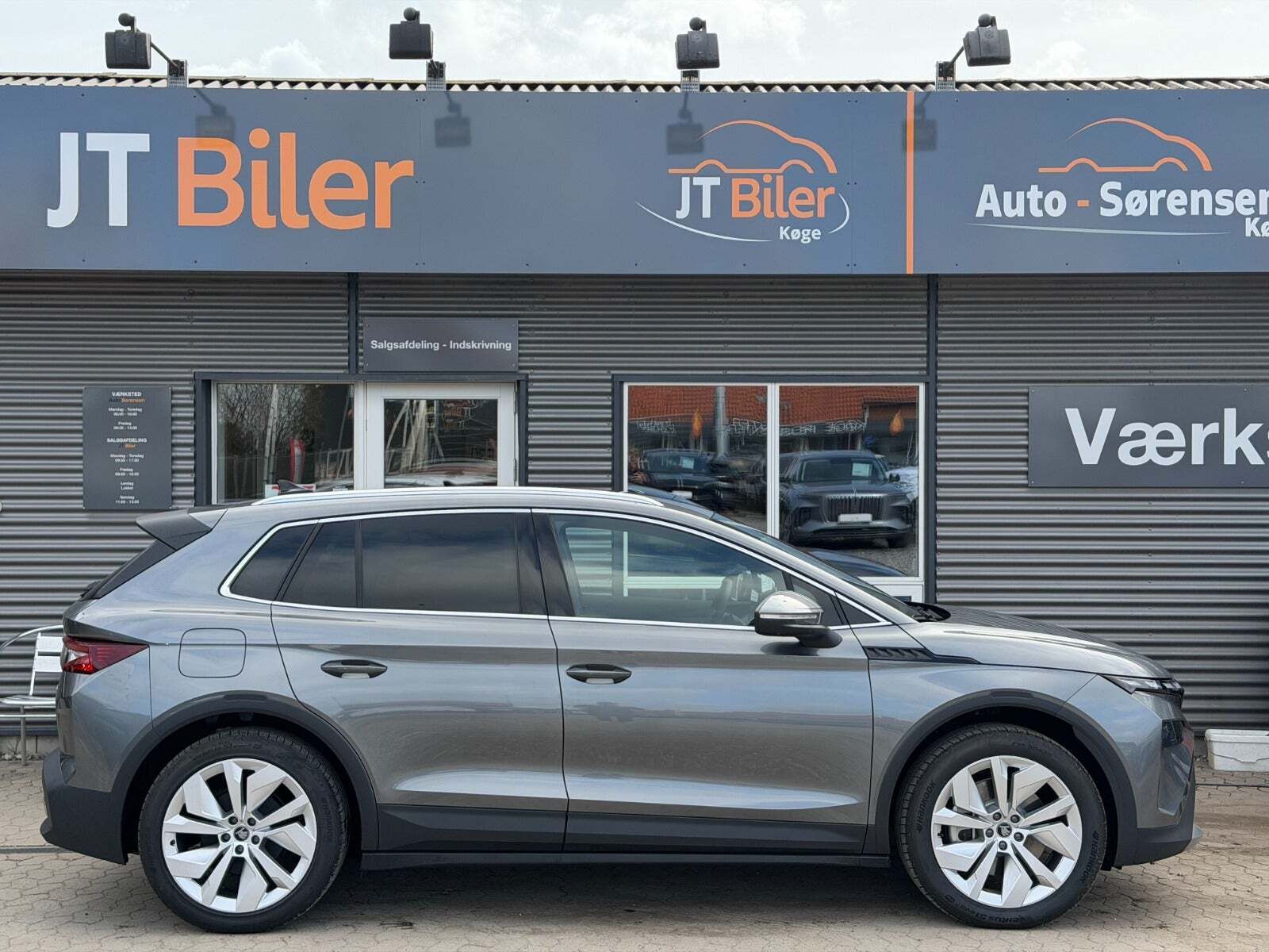 Grå Skoda Elroq fra 2025
