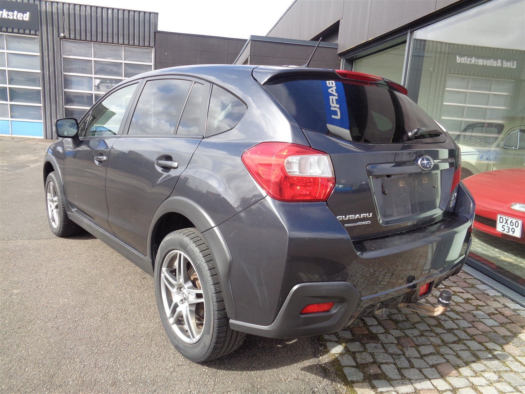 Grå Subaru XV fra 2015