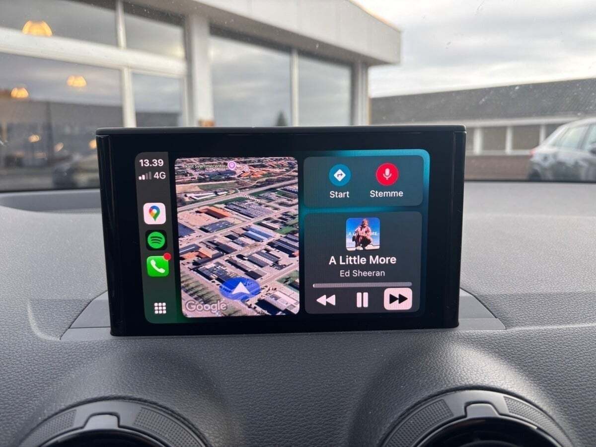 Hvid Audi Q2 fra 2018