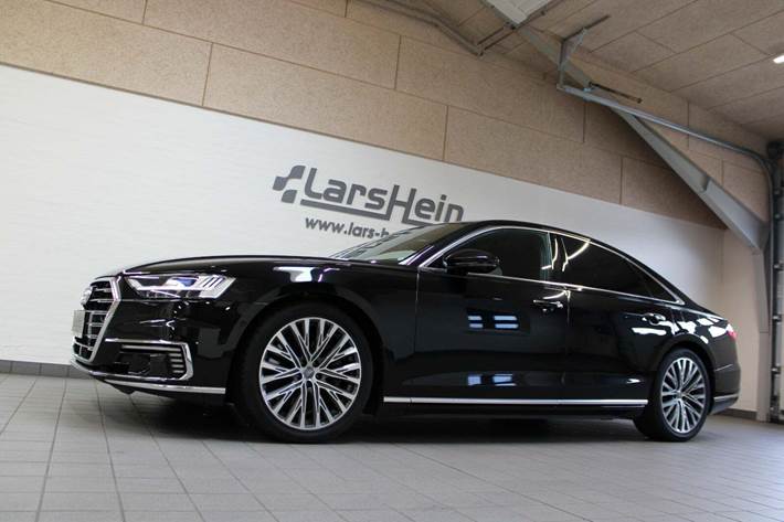 Sort Audi A8 fra 2020