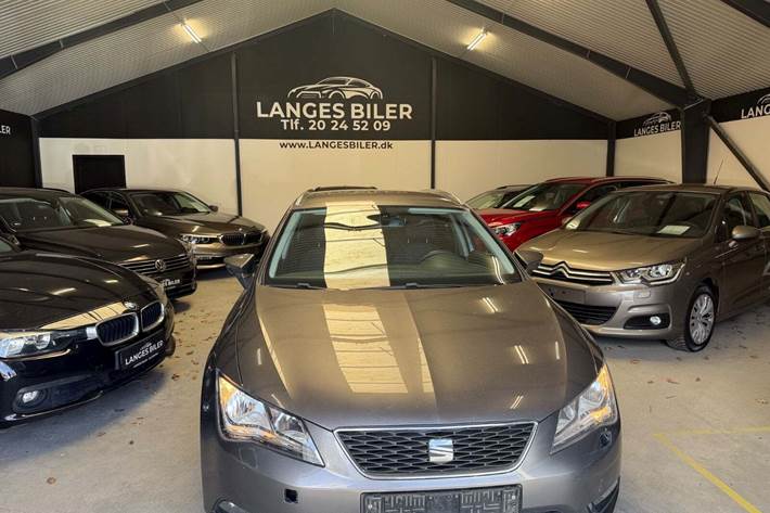 Grå Seat Leon fra 2014