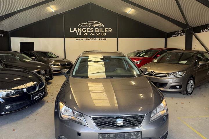 Grå Seat Leon fra 2014