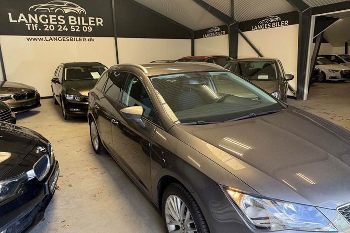 Grå Seat Leon fra 2014