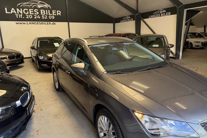 Grå Seat Leon fra 2014