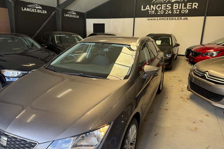 Grå Seat Leon fra 2014
