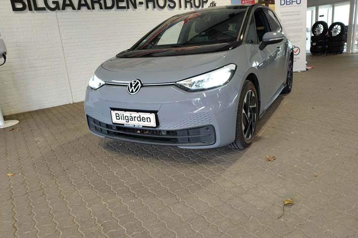 Grå VW ID.3 fra 2023