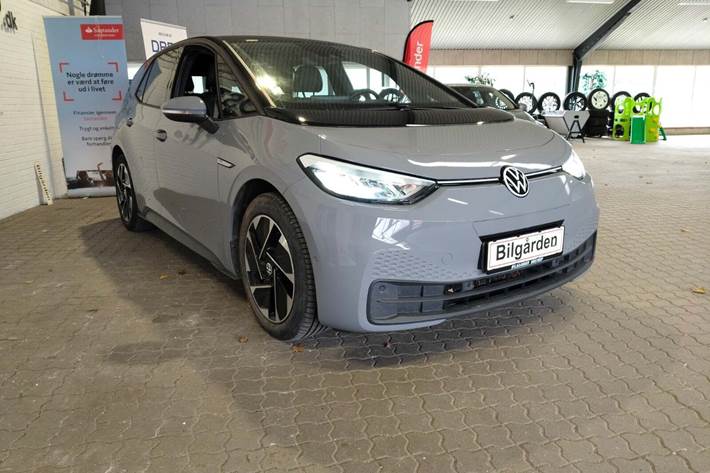Grå VW ID.3 fra 2023