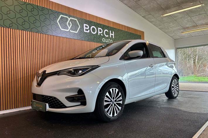 Hvid Renault Zoe fra 2020