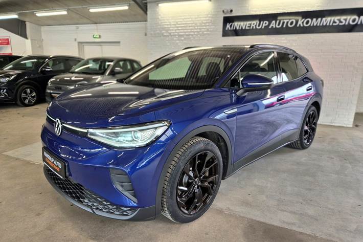 Blå VW ID.4 fra 2021