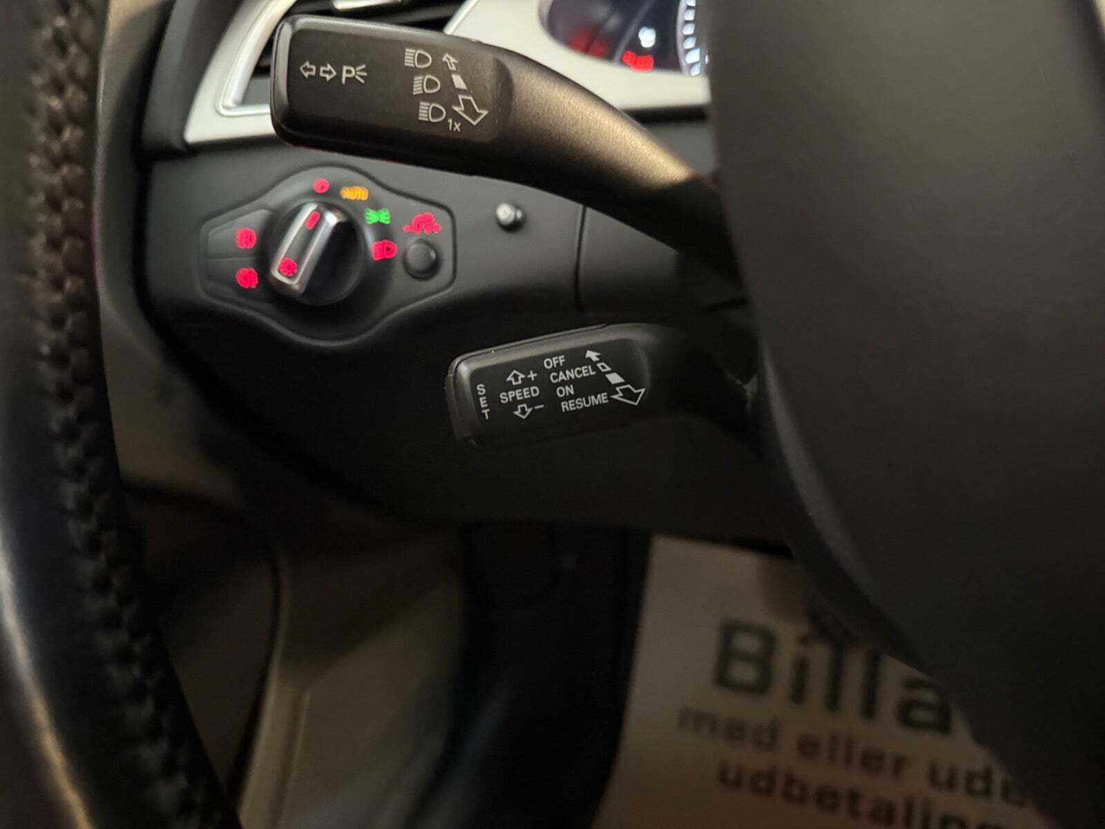 Sølv Audi A4 fra 2011