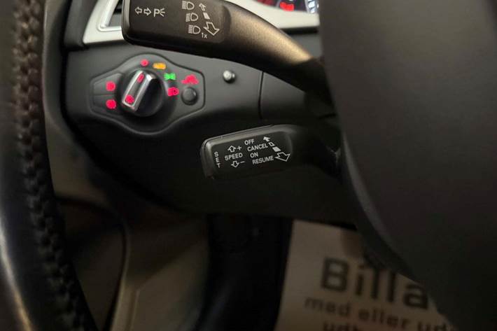 Sølv Audi A4 fra 2011