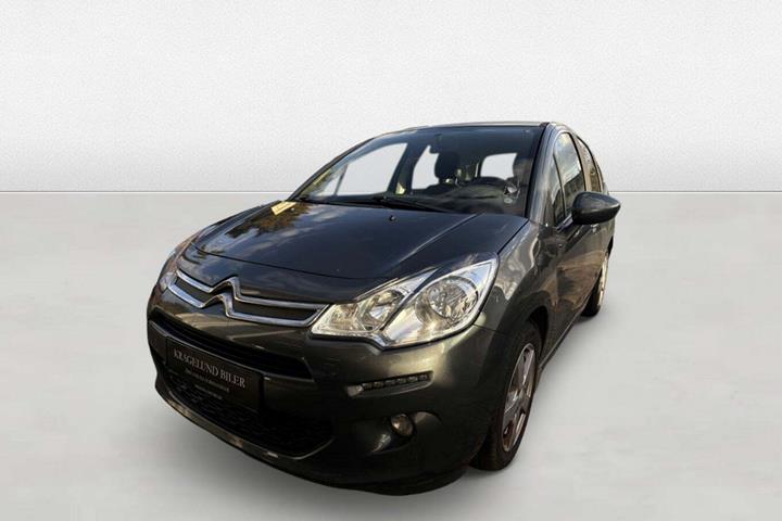 Grøn Citroën C3 fra 2016