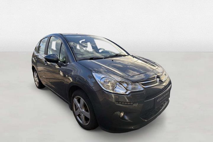 Grøn Citroën C3 fra 2016