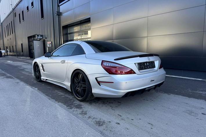 Sort Mercedes SL350 fra 2013