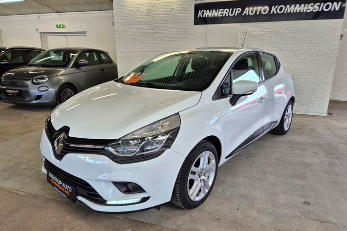Hvid Renault Clio fra 2017