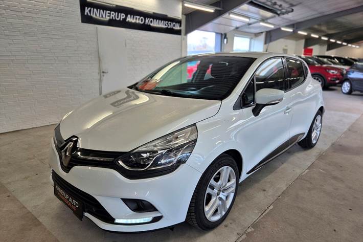 Hvid Renault Clio fra 2017