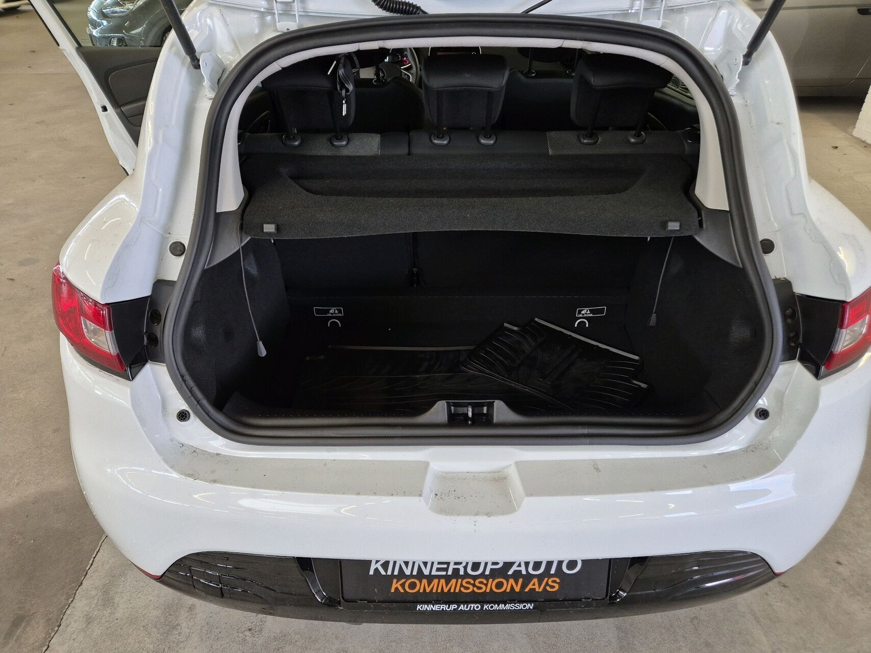 Hvid Renault Clio fra 2017