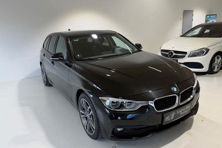 Sort BMW 320d fra 2016