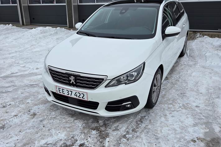 Hvid Peugeot 308 fra 2019