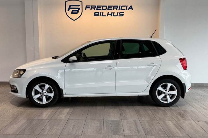 Hvid VW Polo fra 2015
