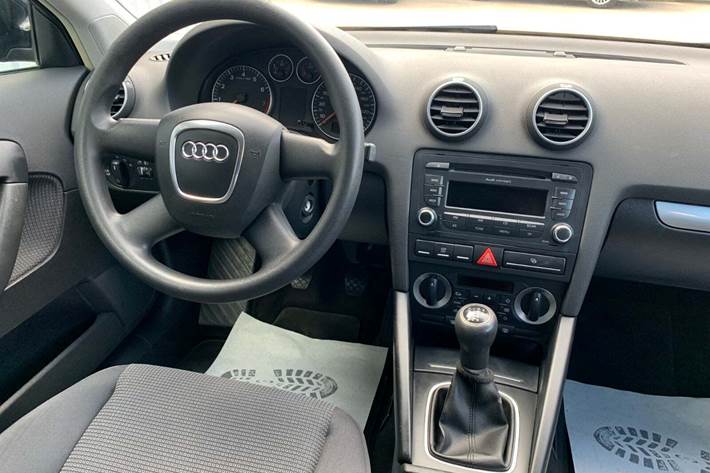 Sort Audi A3 fra 2007