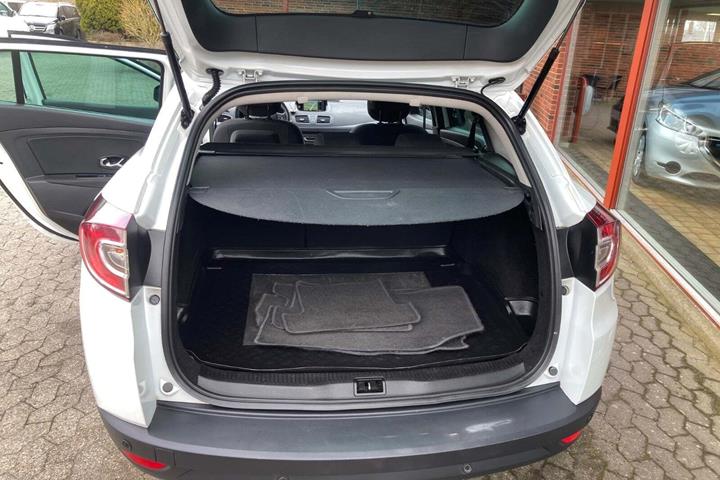 Hvid Renault Megane III fra 2014