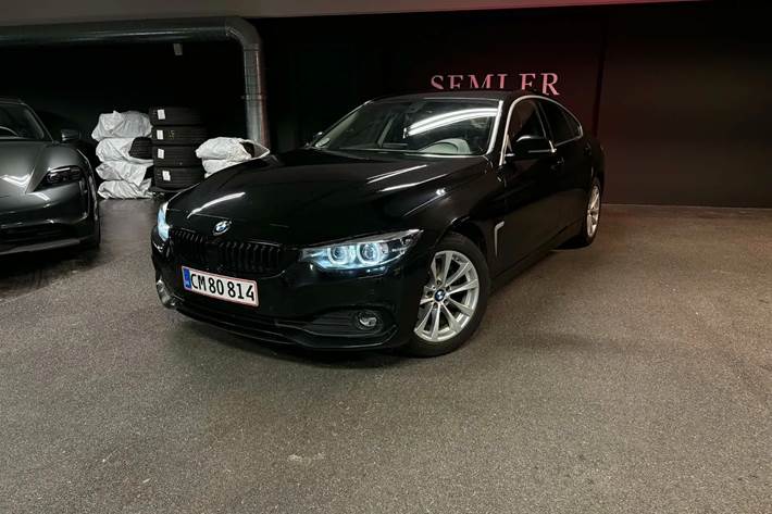 Sort BMW 420i fra 2018