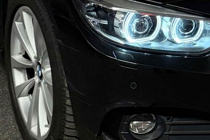 Sort BMW 420i fra 2018