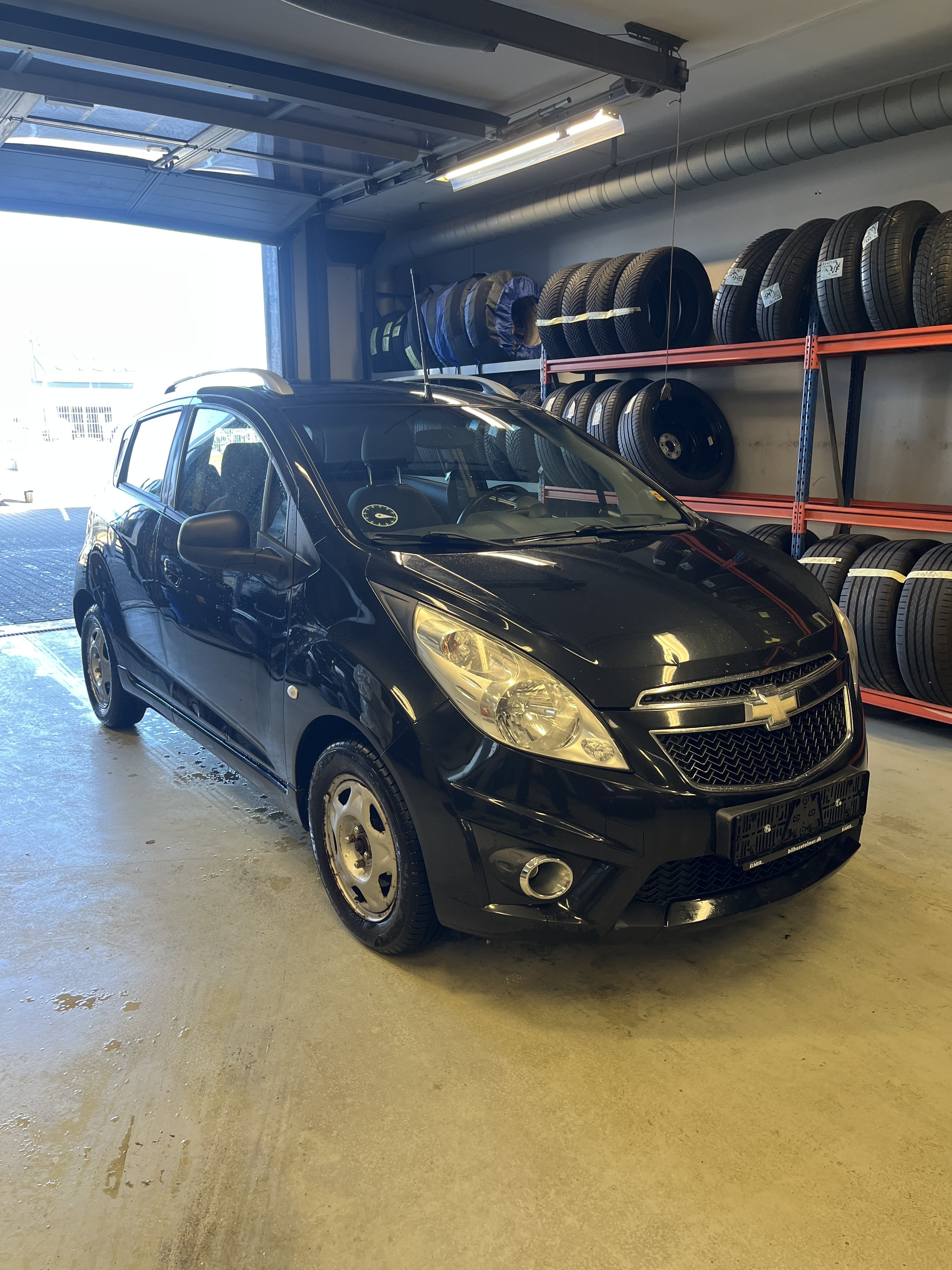 Sort Chevrolet Spark fra 2011