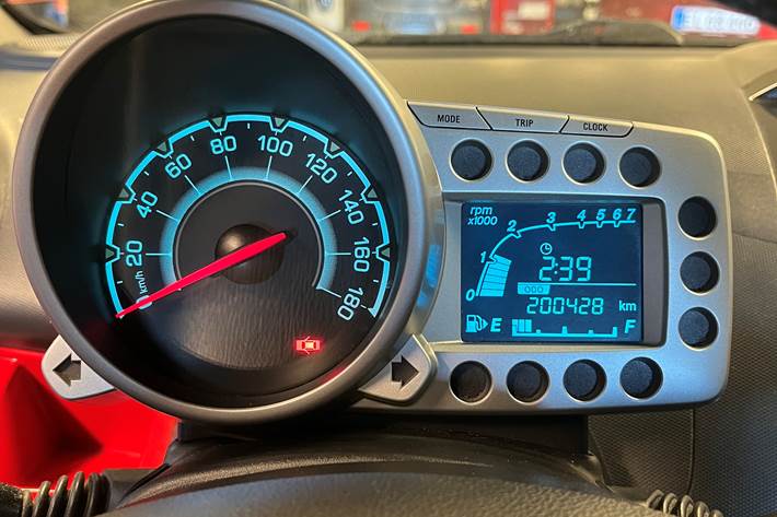 Sort Chevrolet Spark fra 2011