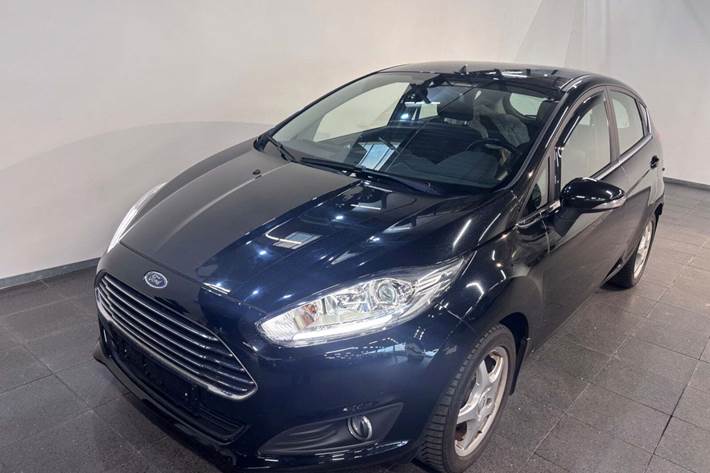 Sort Ford Fiesta fra 2015