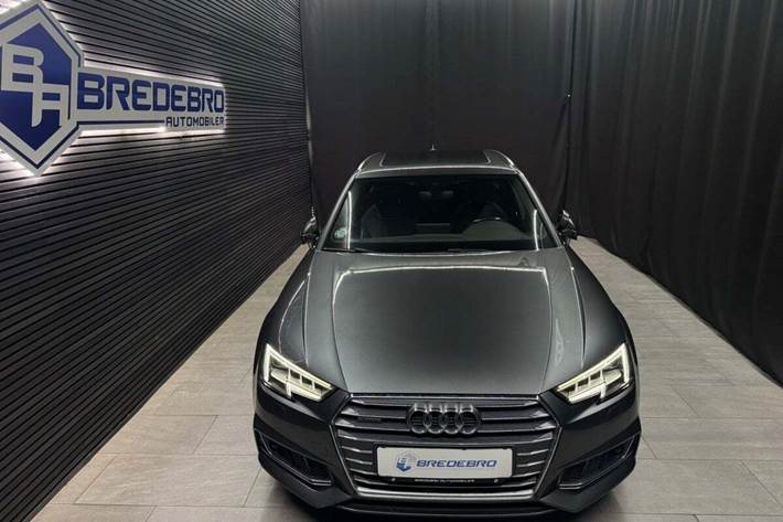 Grå Audi A4 fra 2016