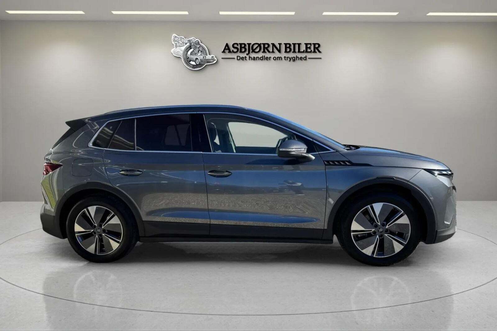 Grå Skoda Elroq fra 2025
