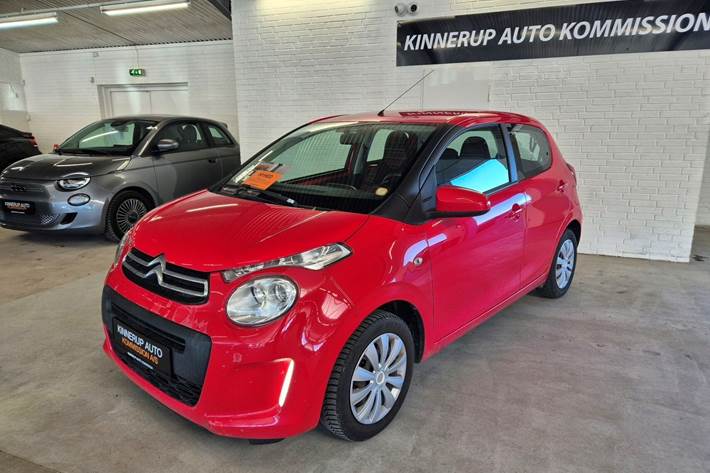 Rød Citroën C1 fra 2015