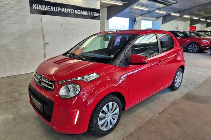 Rød Citroën C1 fra 2015